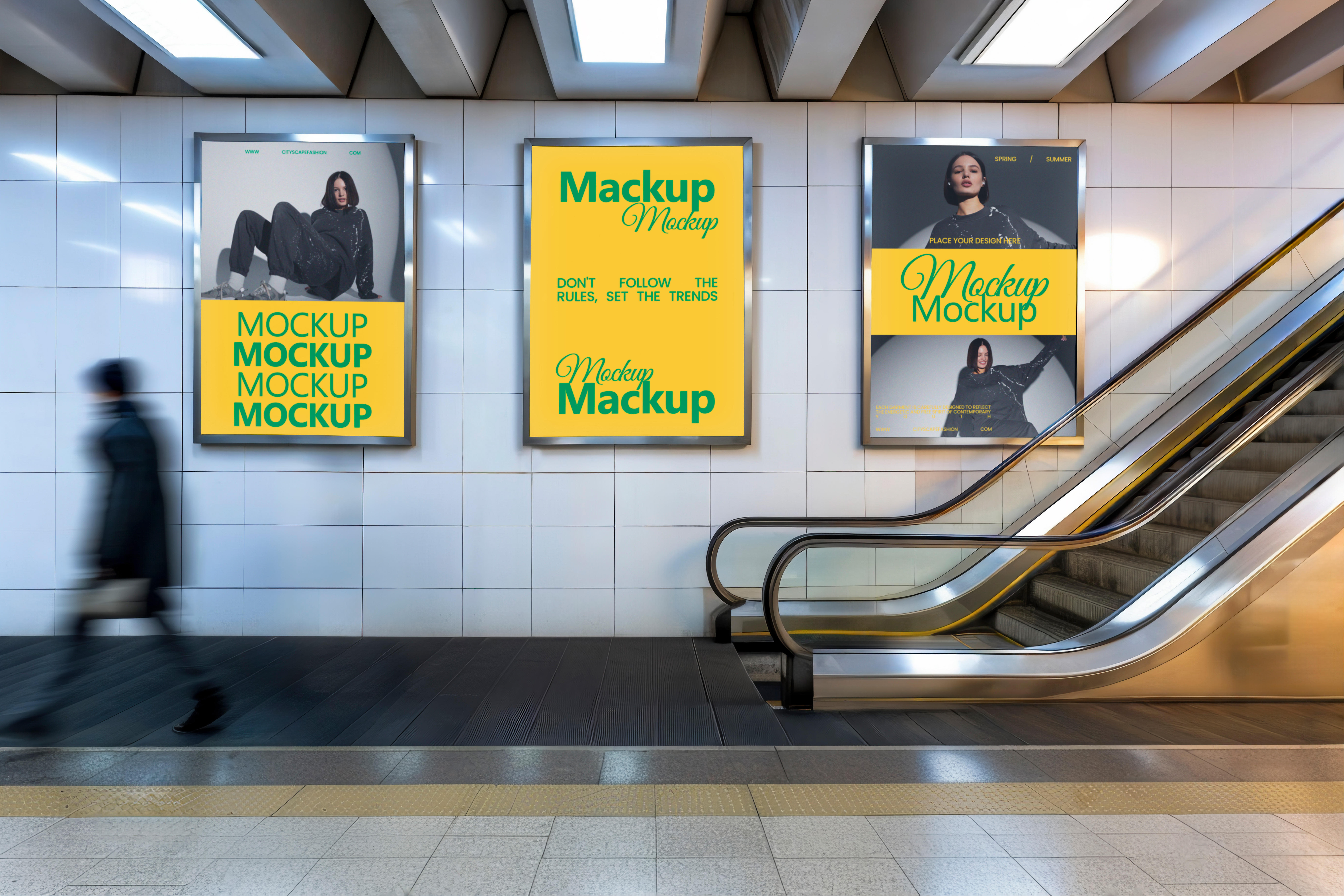 Subway brand advertising board light box promotion &mdash; preview 7