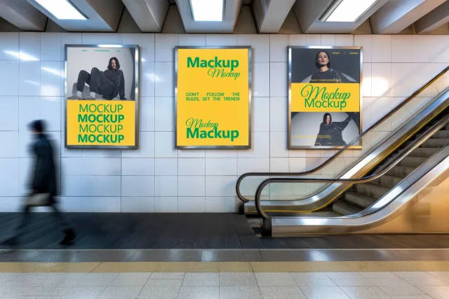 Subway brand advertising board light box promotion &mdash; preview 7