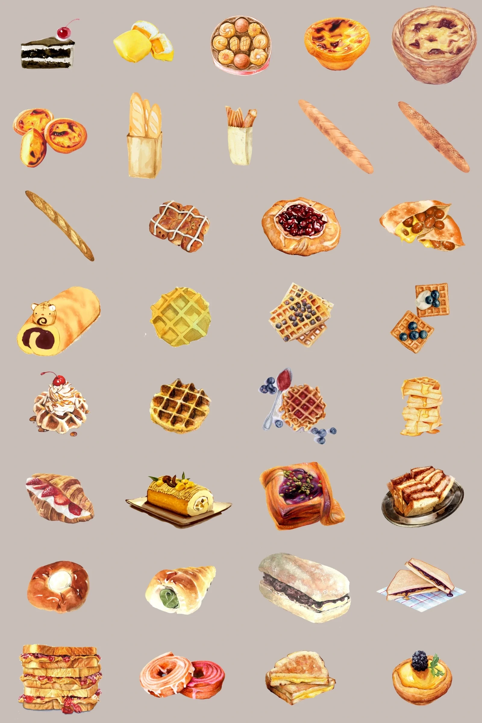 167 Png bakery bread transparent asset preview 04