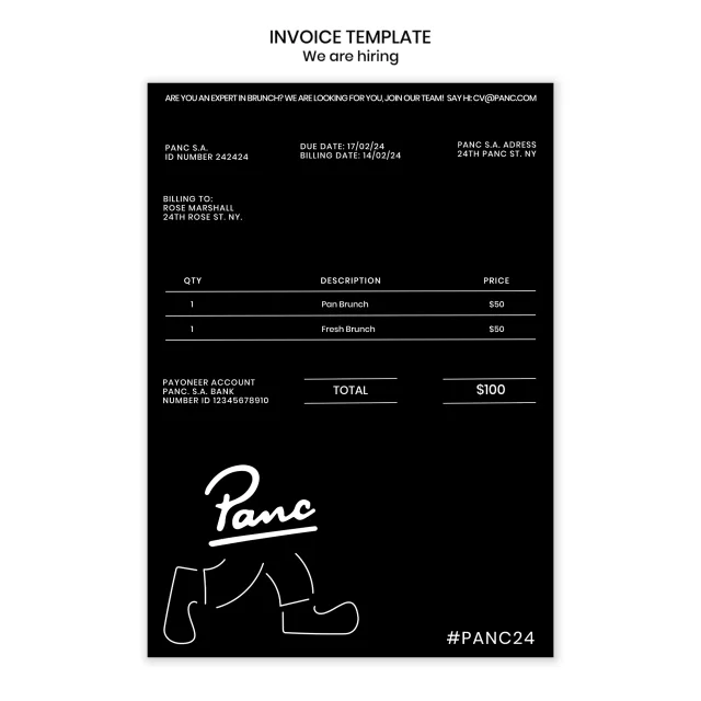 Modern minimalist bakery coffee Template &mdash; preview 5
