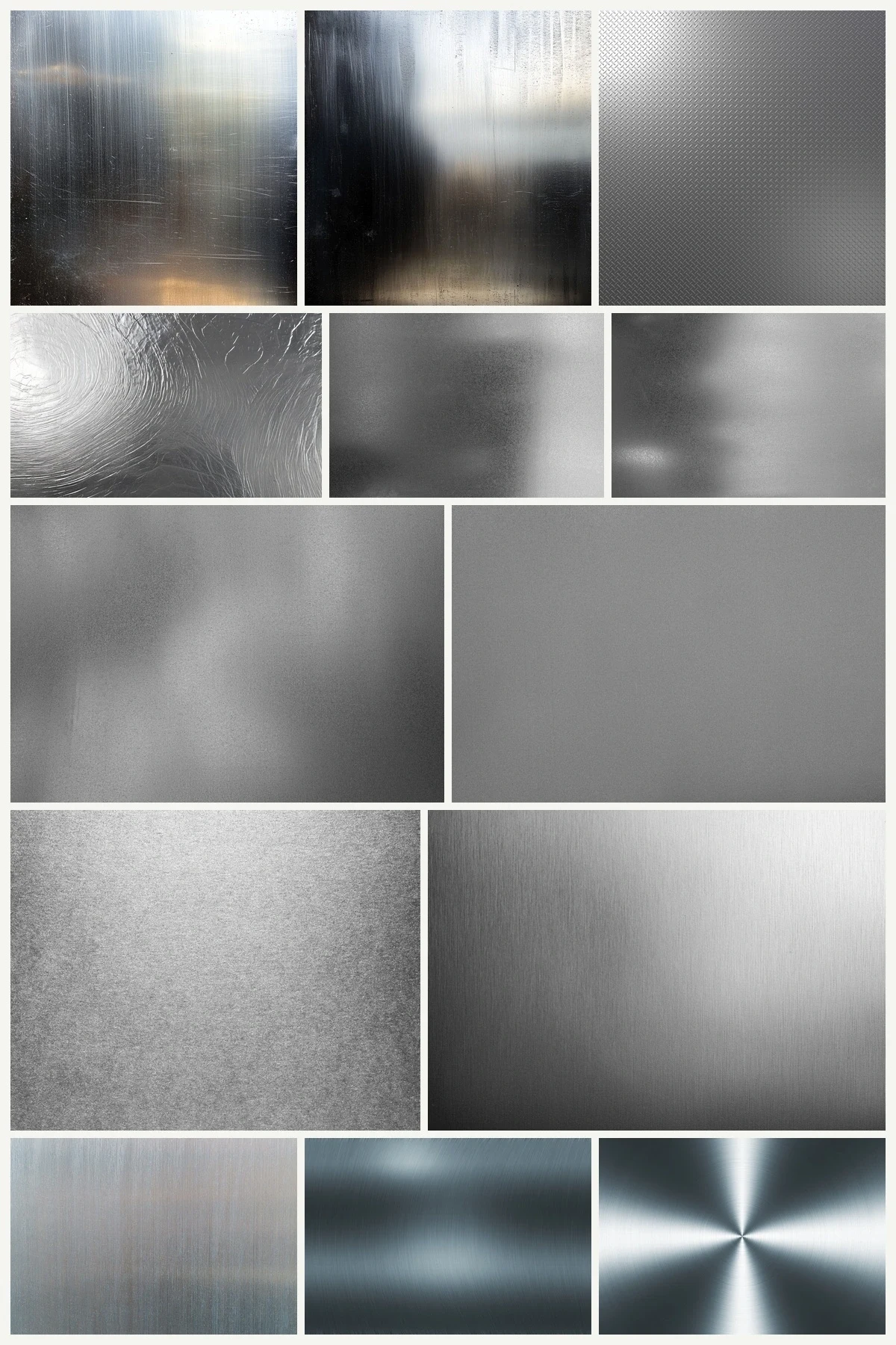 140 Metal Silver Texture Background &mdash; preview 7