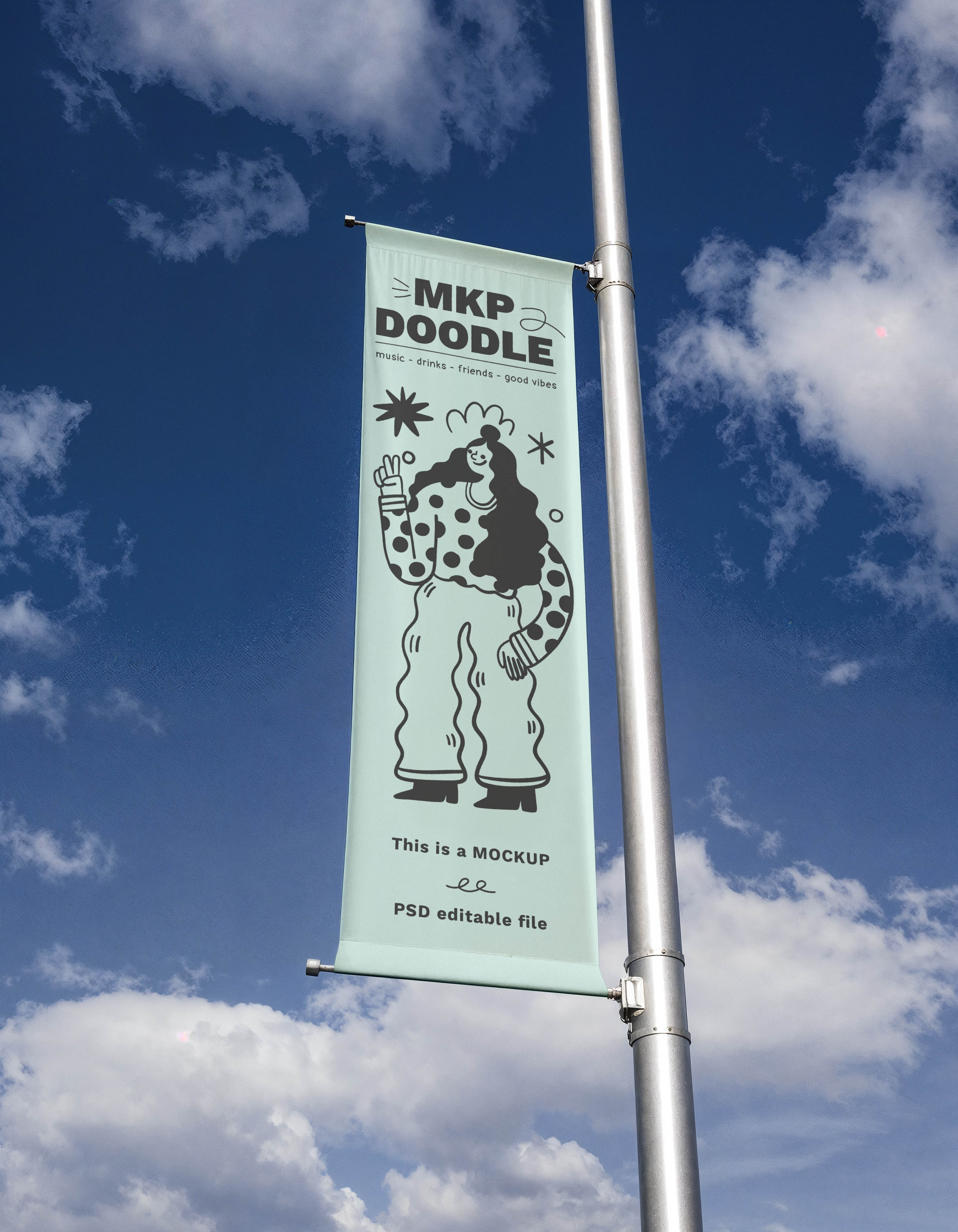 7 Outdoor Banner Flag &mdash; preview 7