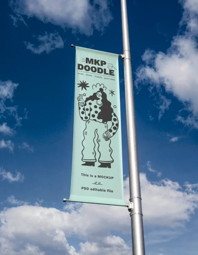 7 Outdoor Banner Flag &mdash; preview 7