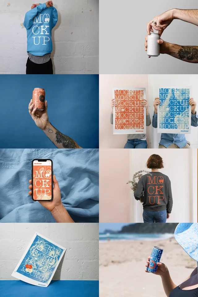24 Restaurant catering Brand Mockup &mdash; preview 6