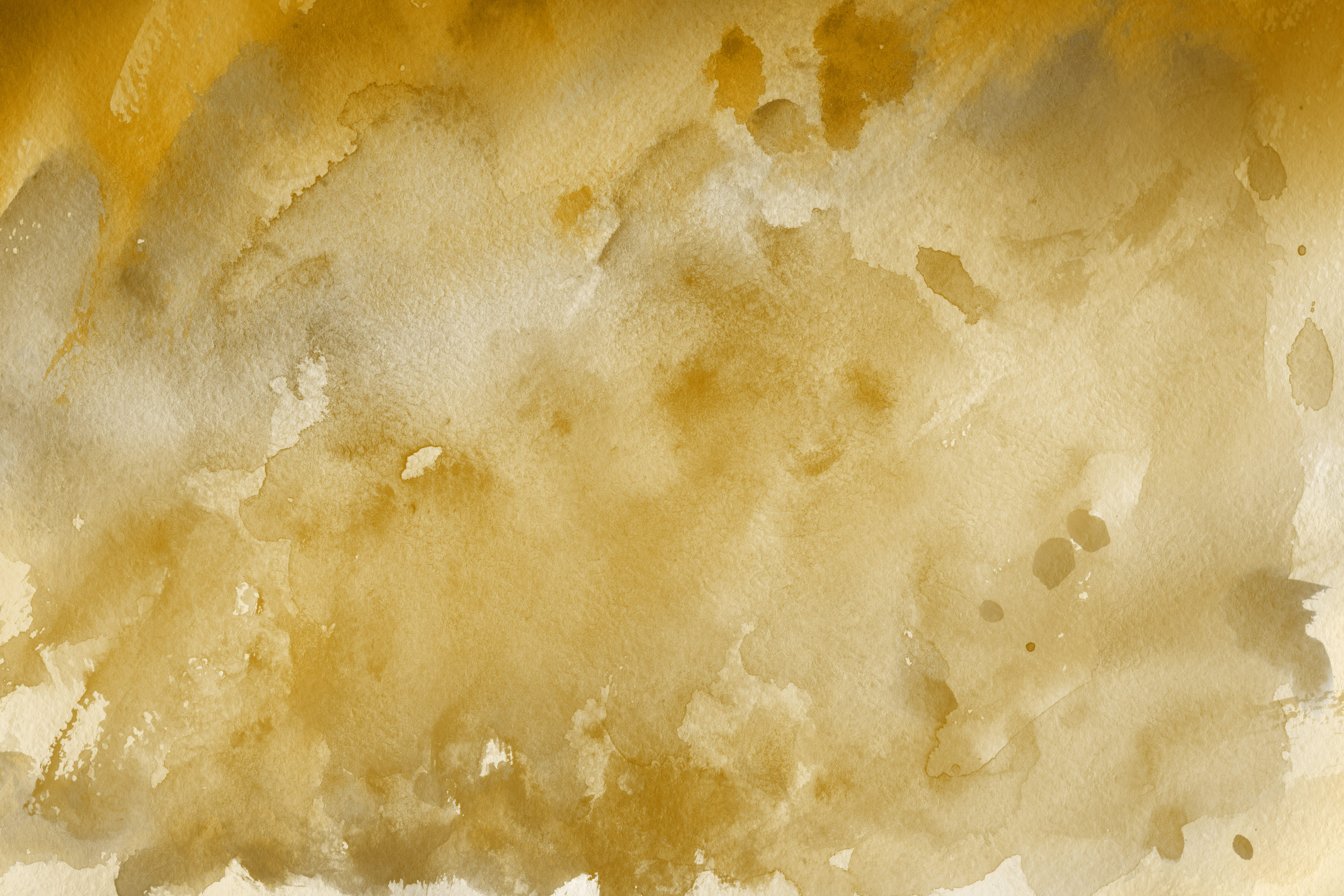 32 Golden Watercolor smudged texture &mdash; preview 2