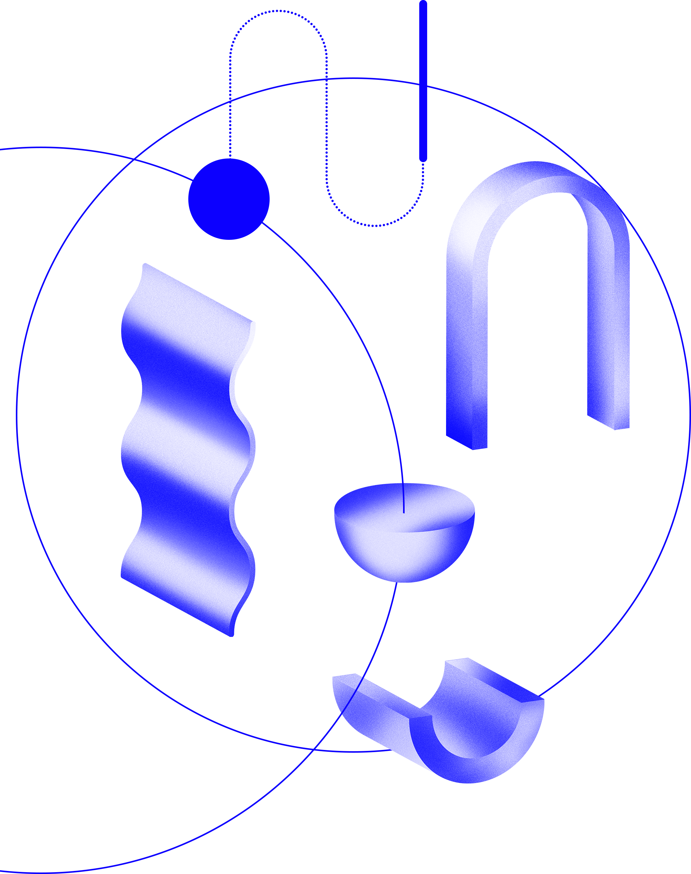 3D Shapes Grain Form