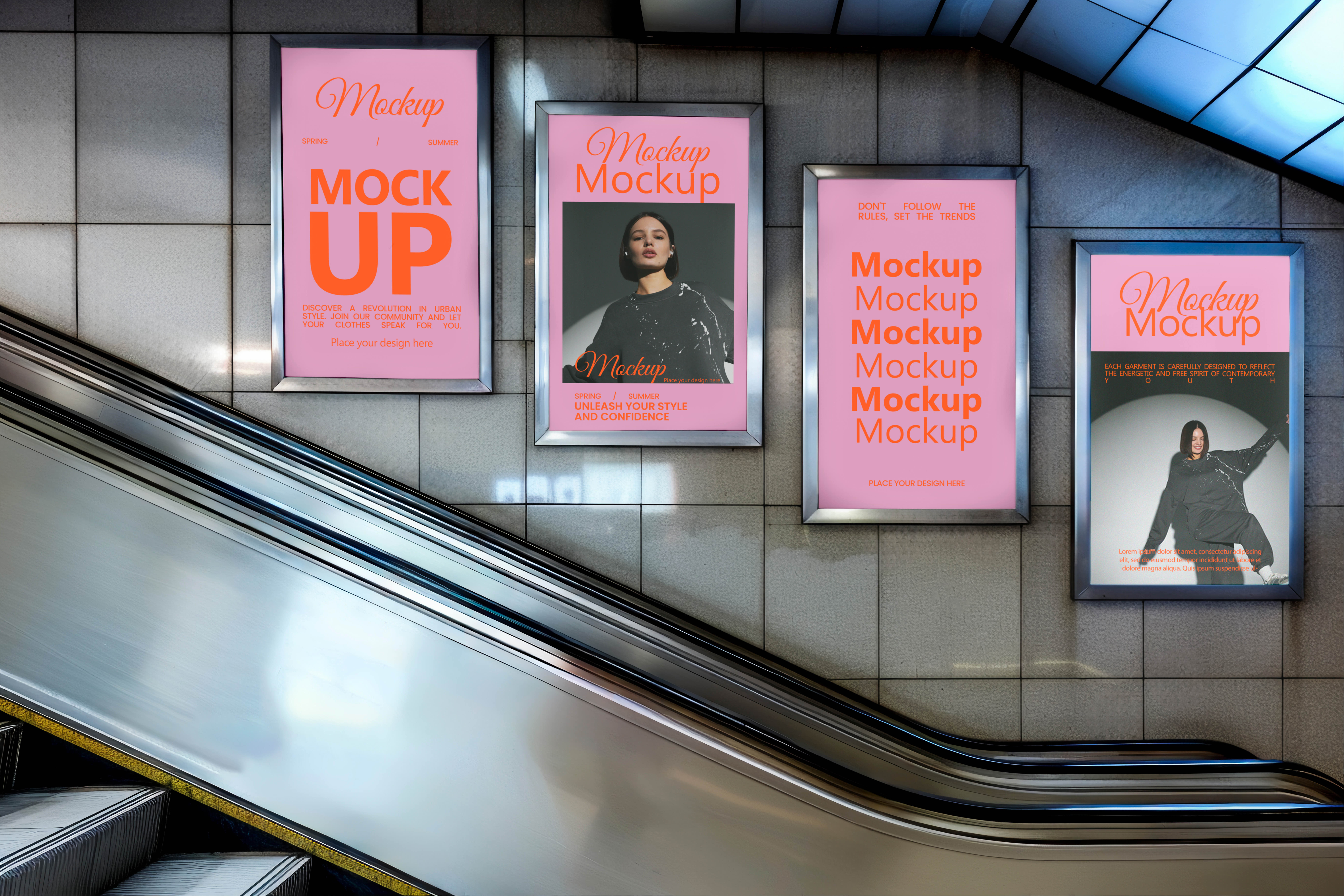 Subway brand advertising board light box promotion &mdash; preview 4
