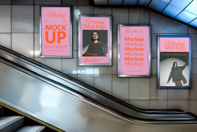 Subway brand advertising board light box promotion &mdash; preview 4