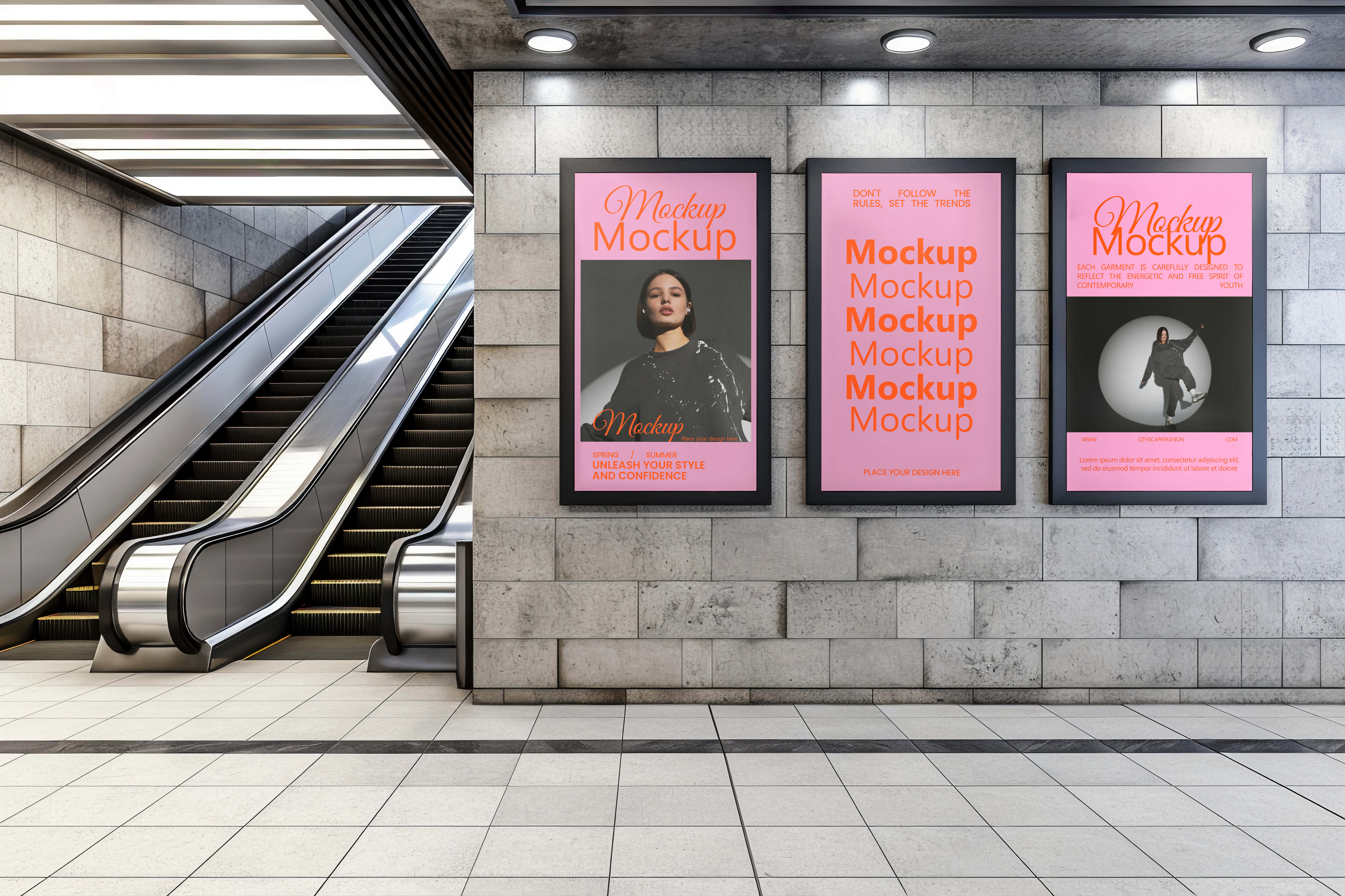 Subway brand advertising board light box promotion &mdash; preview 6