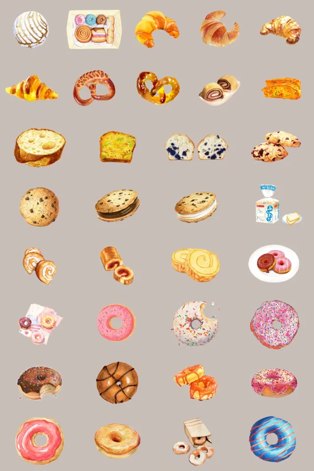 167 Png bakery bread transparent asset preview 07