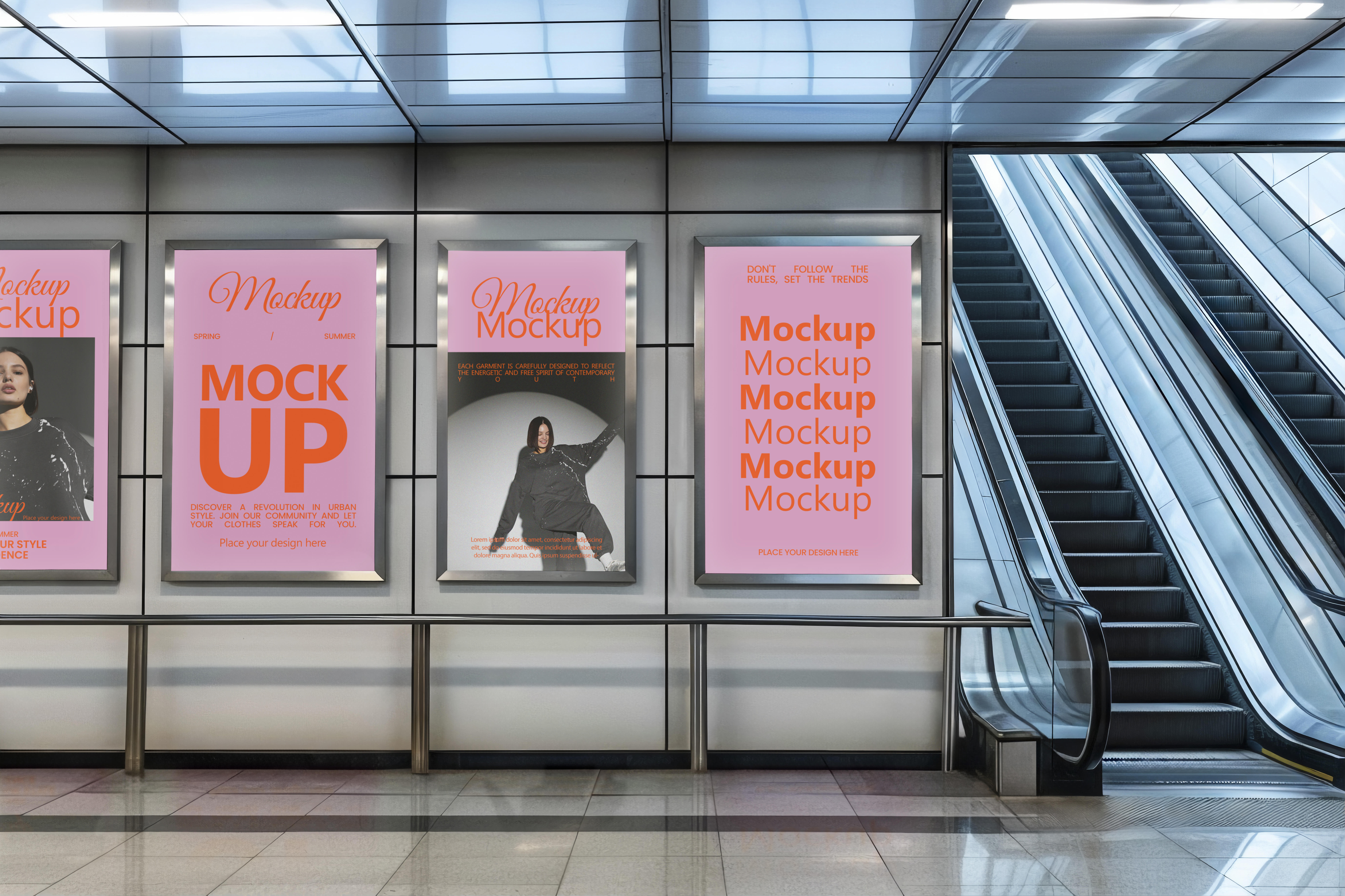 Subway brand advertising board light box promotion &mdash; preview 11
