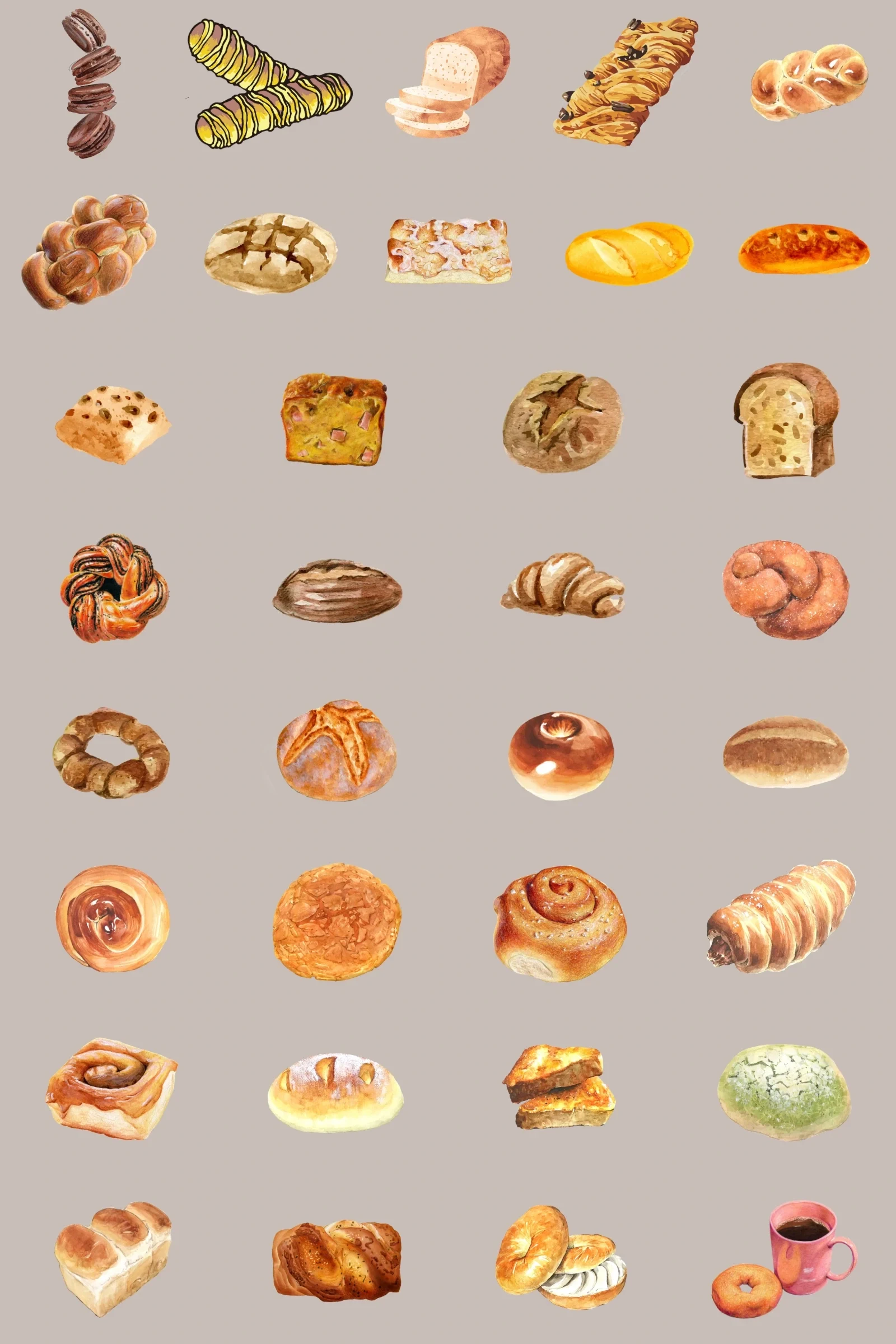 167 Png bakery bread transparent asset preview 05