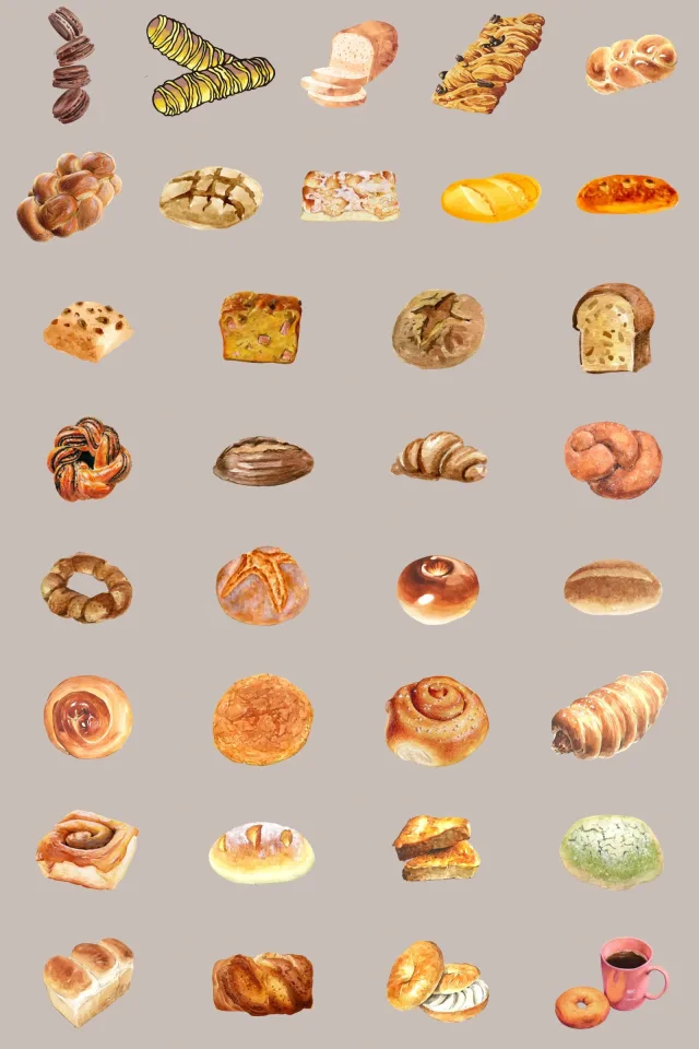 167 Png bakery bread transparent asset preview 05