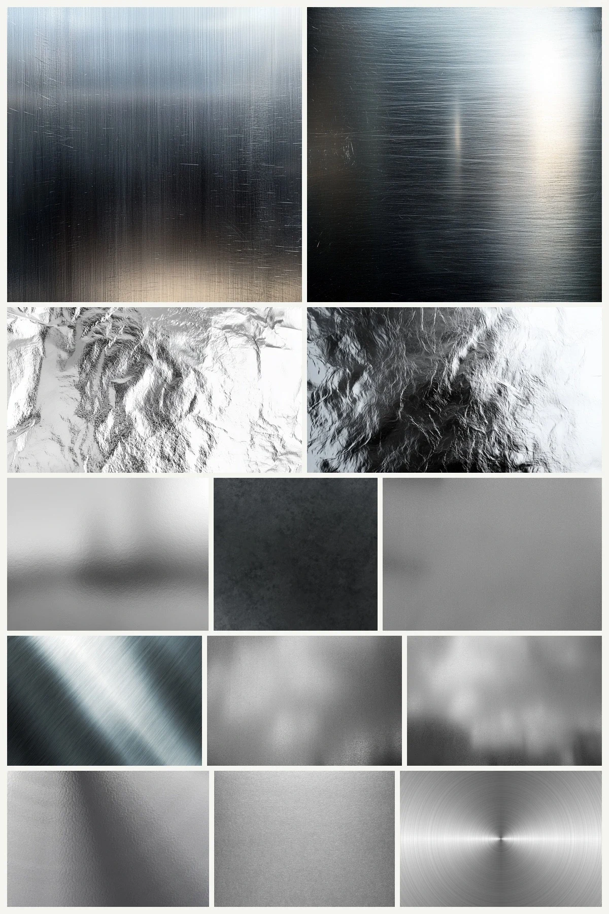 140 Metal Silver Texture Background &mdash; preview 10