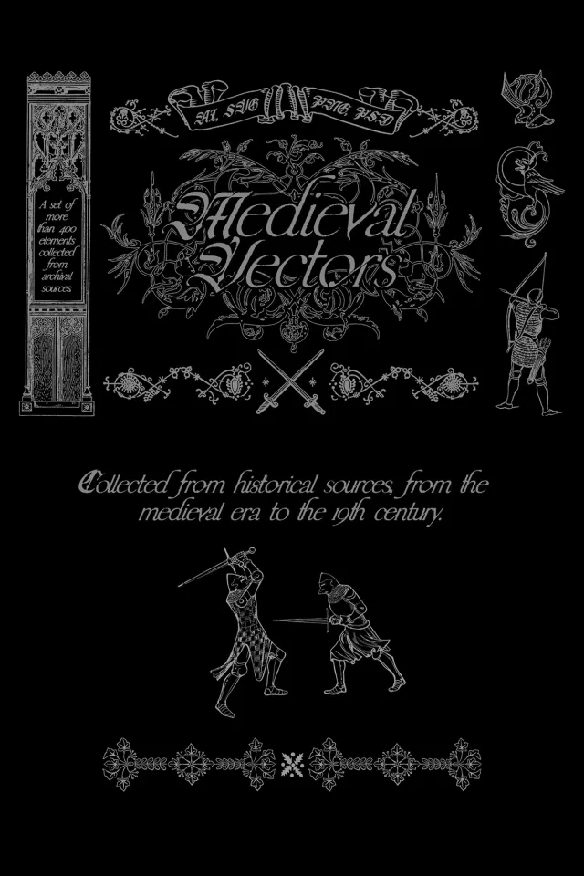 Medieval knight Decoration Pack &mdash; preview 8
