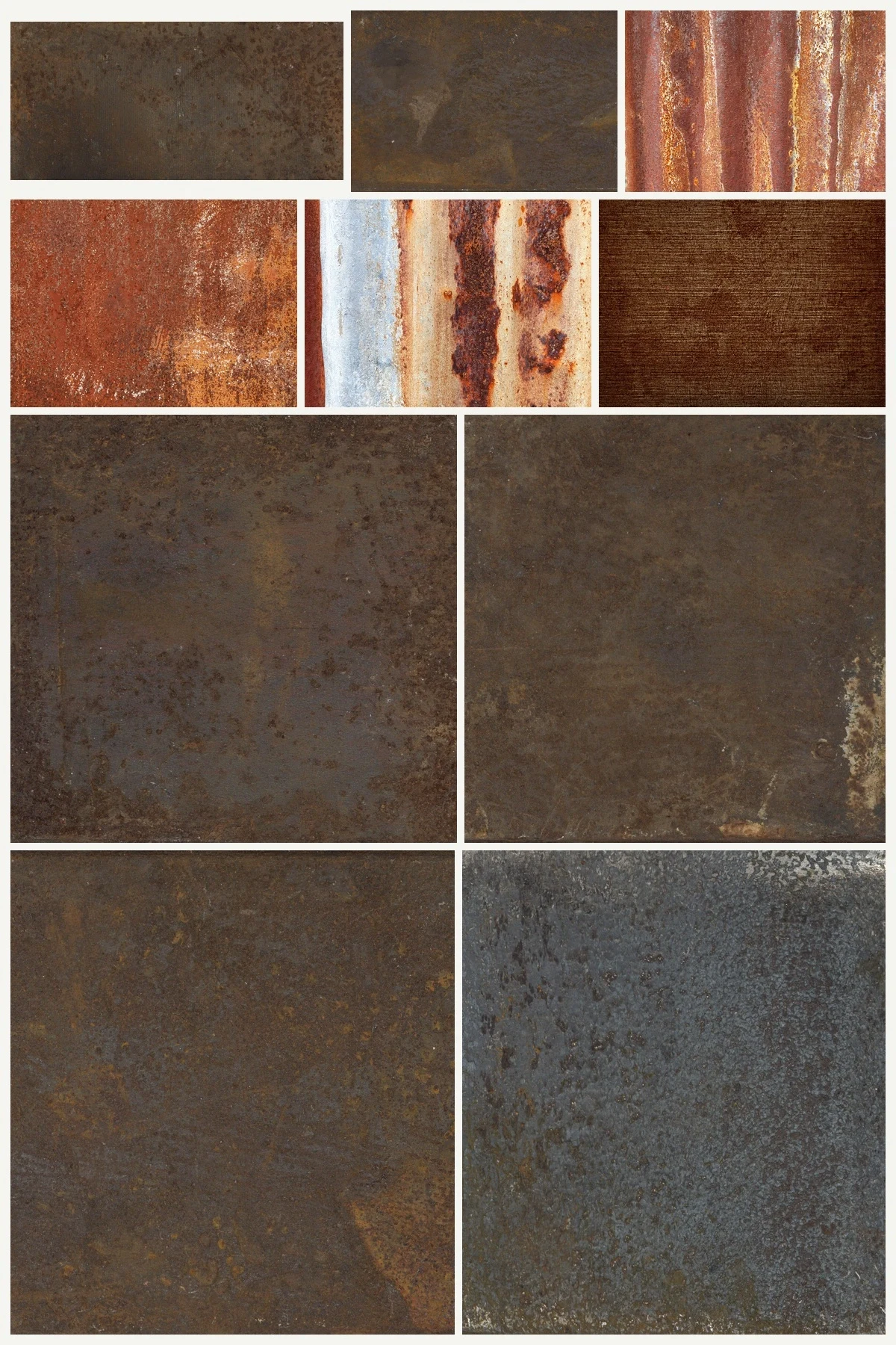 110 Rust metal texture background &mdash; preview 2