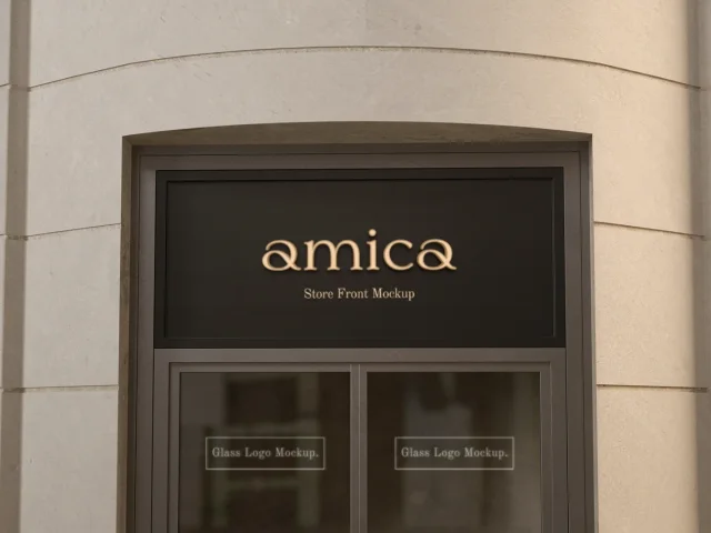 30 Style modern storefront metal signboard preview 5