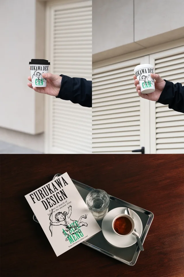 21 Minimalist & trendy restaurant brand display &mdash; preview 5