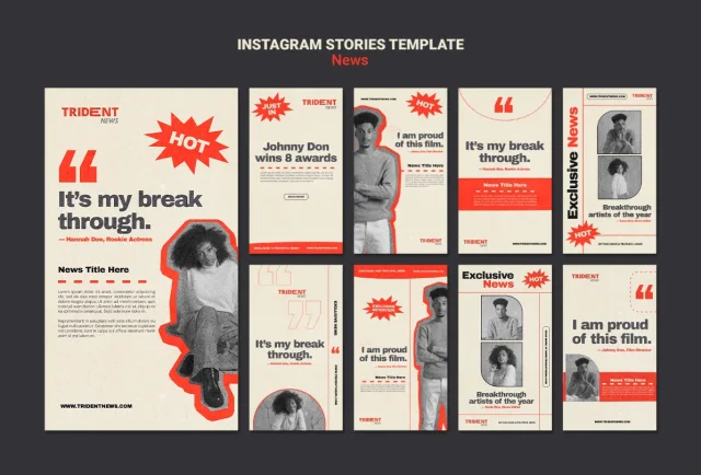Posters introducing the characters of retro film actors &mdash; preview 9