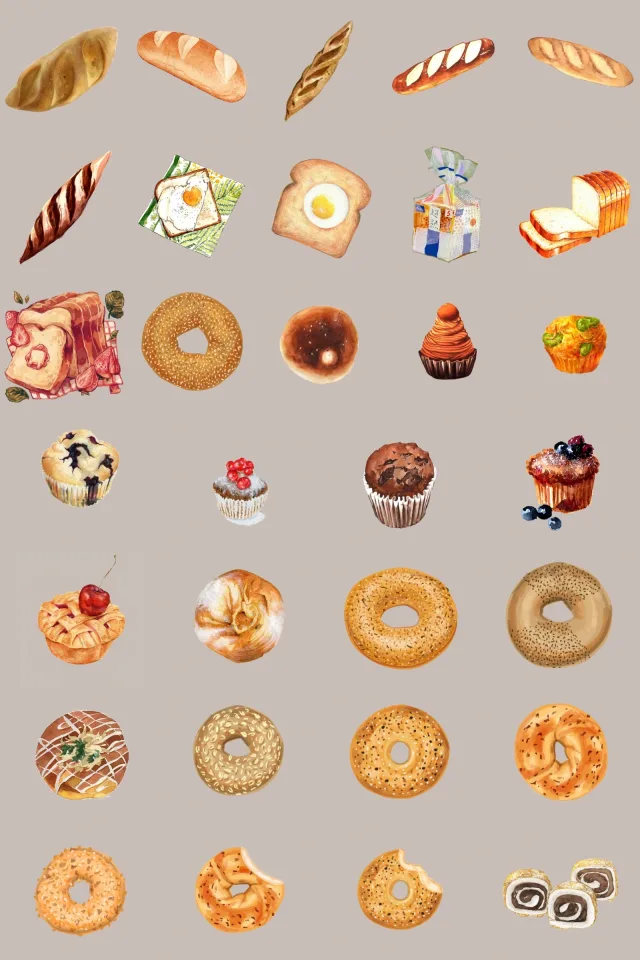 167 Png bakery bread transparent asset preview 08