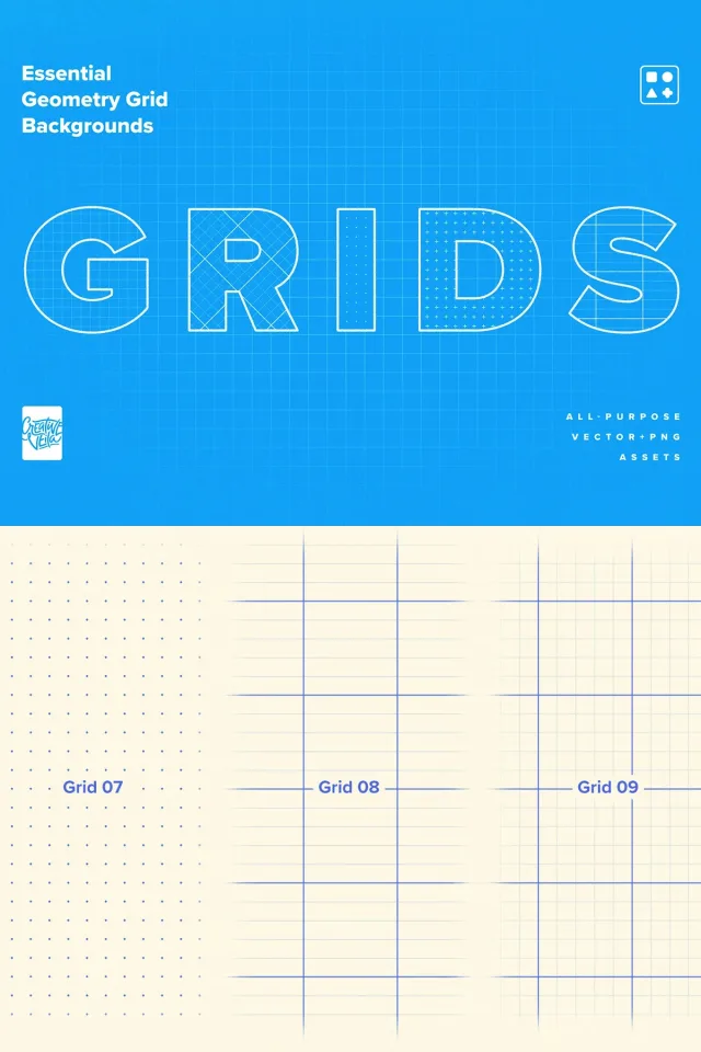 Grid background pattern