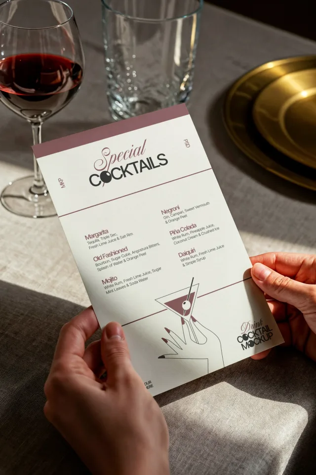 23 Restaurant Bar Canteen Packaging Logo Mockups preview 02