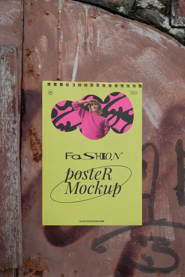 19 outdoor wall posters display PSD &mdash; preview 2