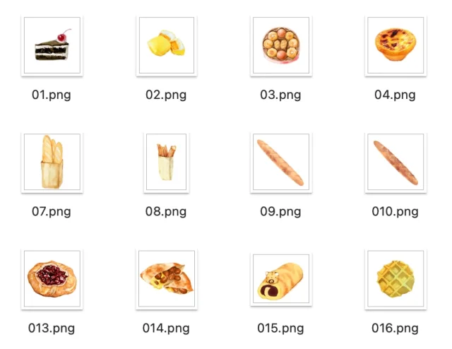167 Png bakery bread transparent asset preview 4