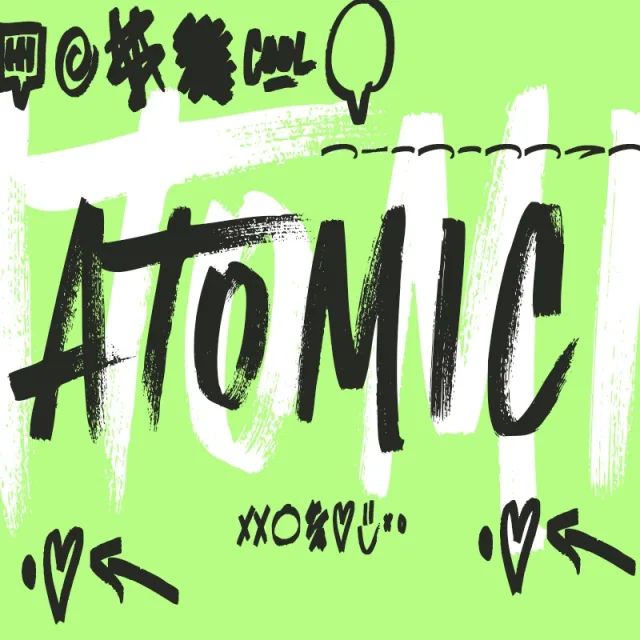 Graffiti marker pen fonts &mdash; preview 9