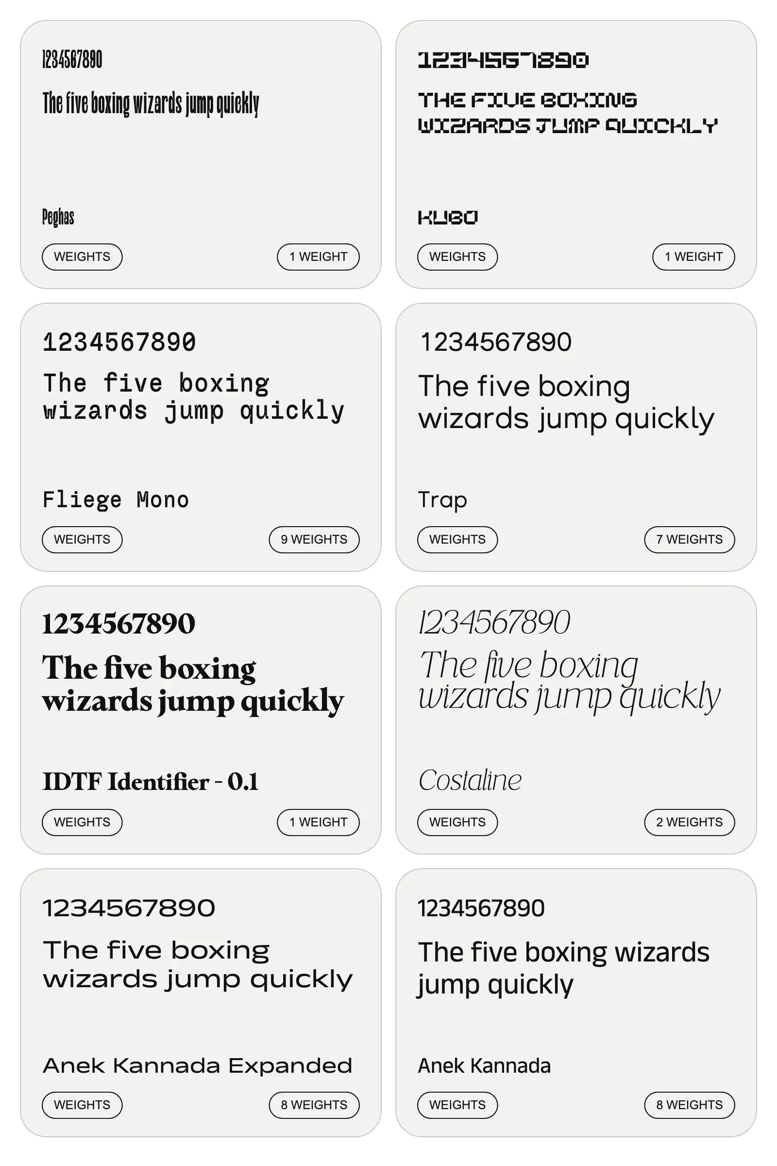 10 Creative fashionable & trendy fonts