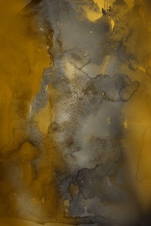 32 Golden Watercolor smudged texture &mdash; preview 3