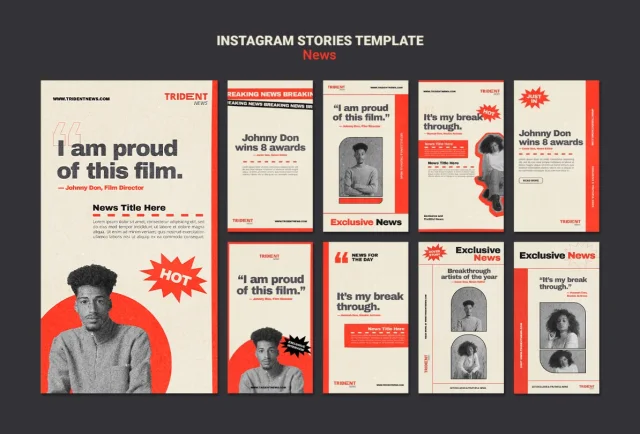 Posters introducing the characters of retro film actors &mdash; preview 10