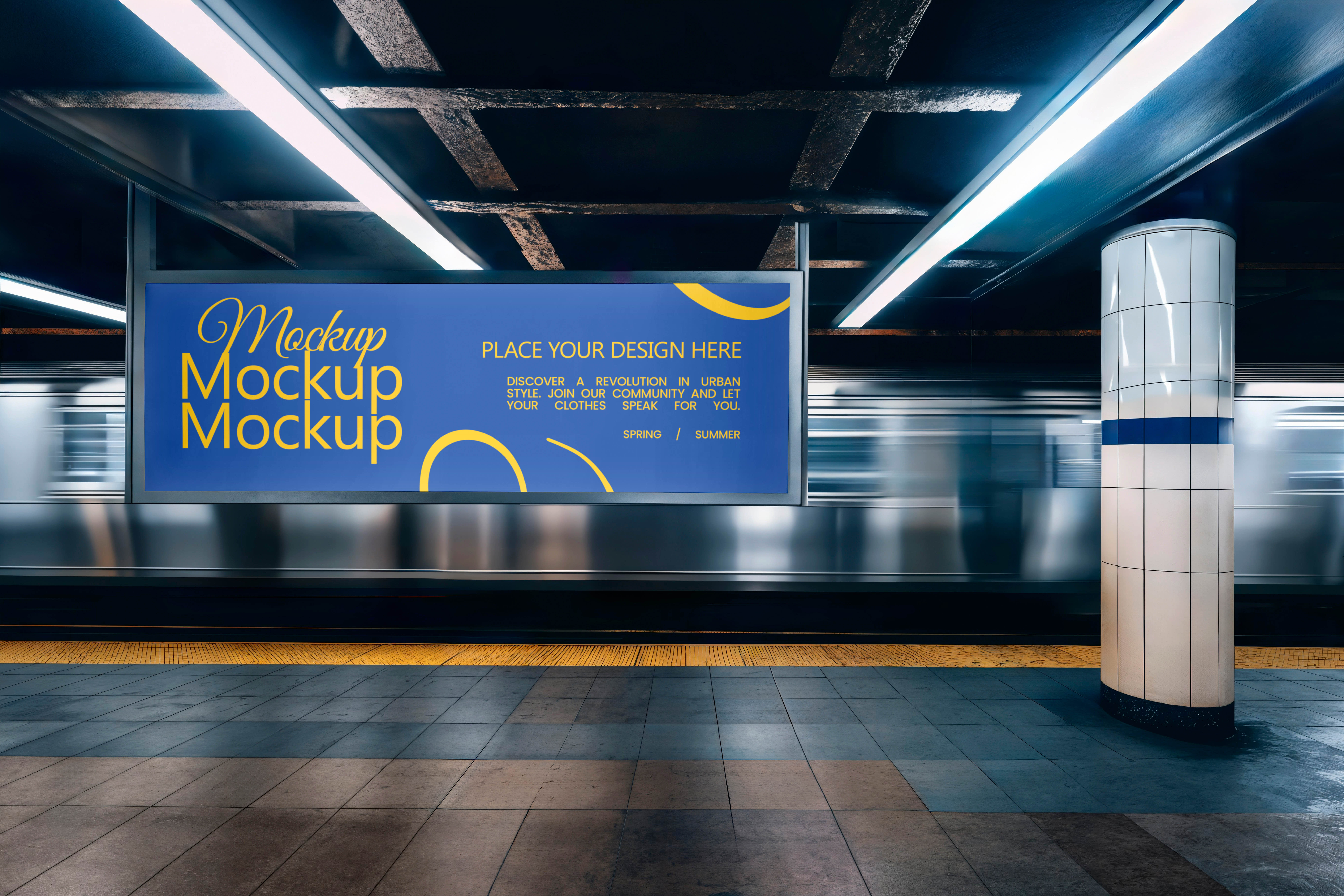 Subway brand advertising board light box promotion &mdash; preview 8