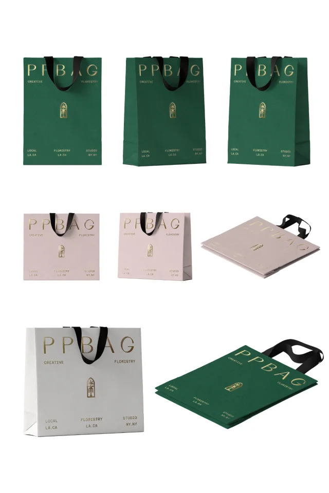 Shopping Bag gilding process - 01 preview 5