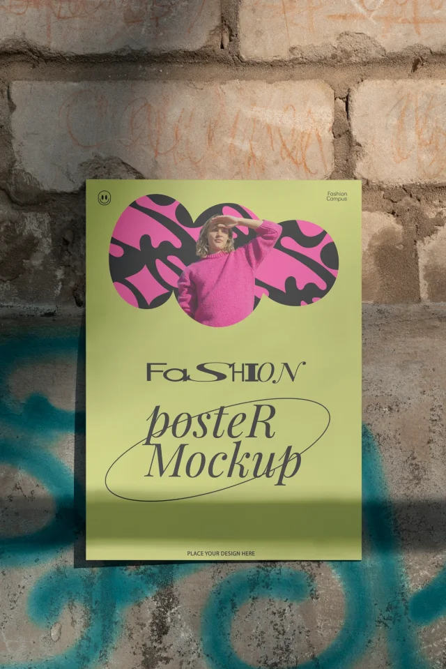 19 outdoor wall posters display PSD &mdash; preview 5
