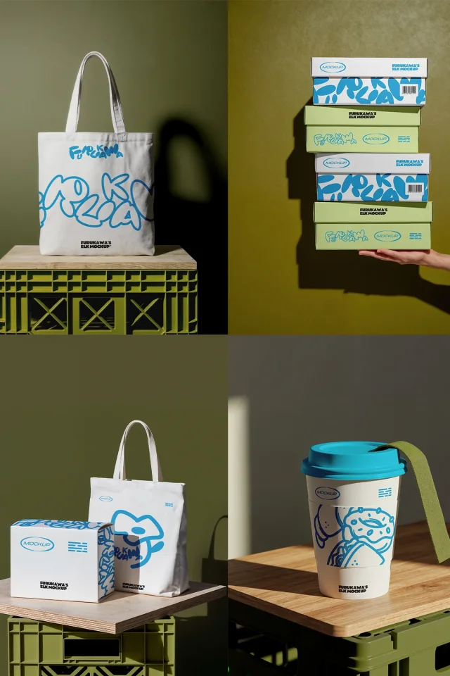 Outdoor camping sports brand Mockup &mdash; preview 3