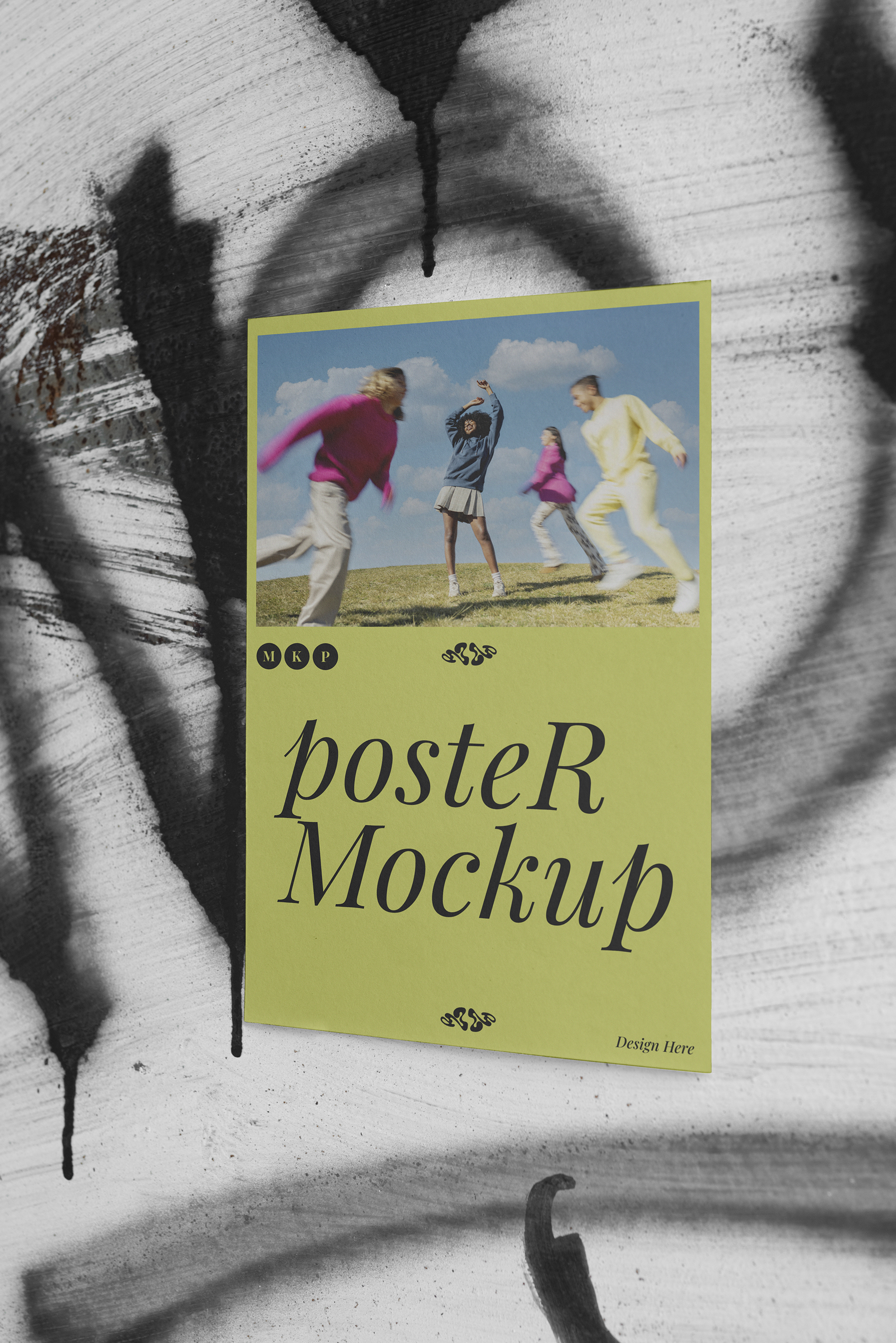 19 outdoor wall posters display PSD