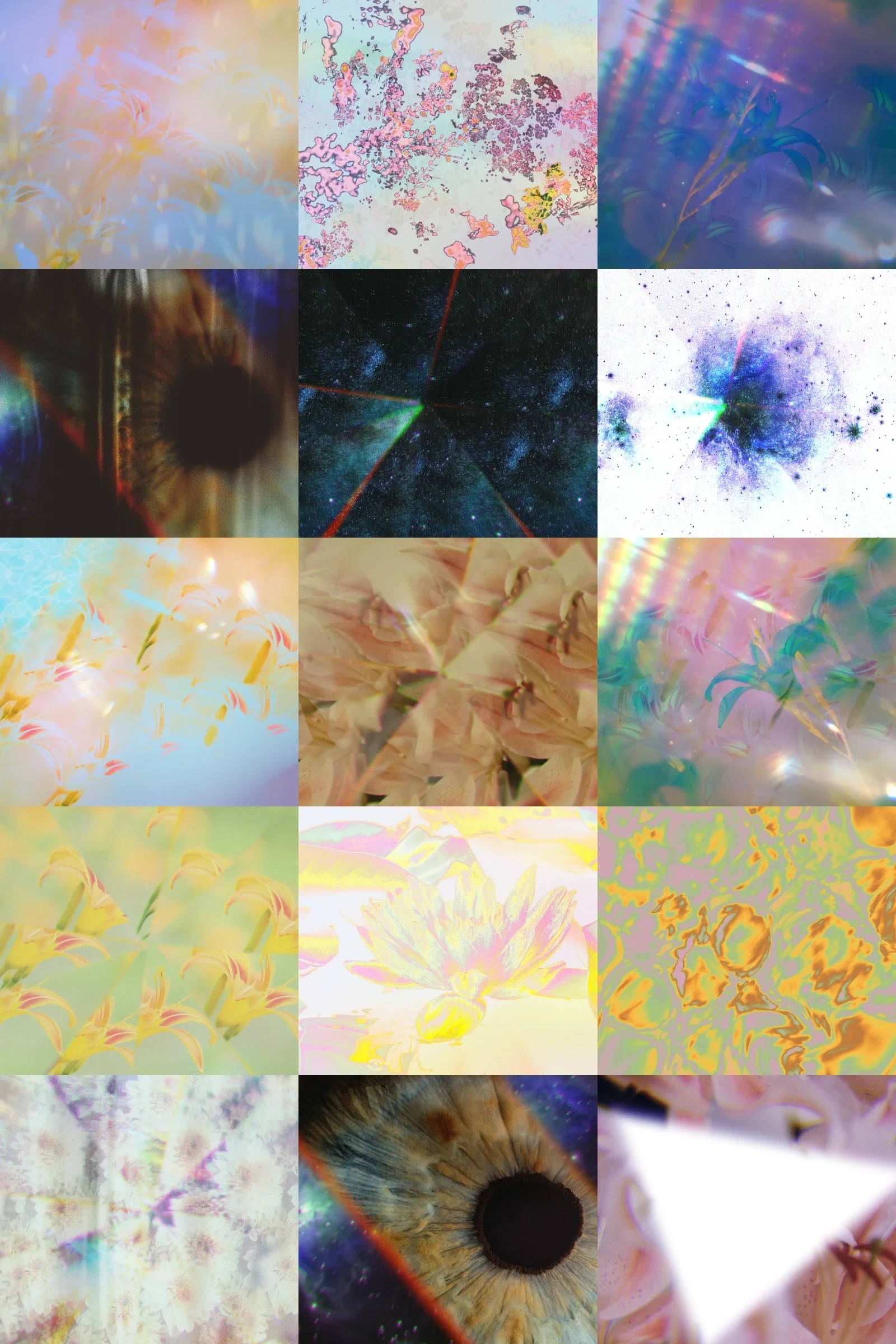 Dreamy Colorful Prism Reflects Leaks light preview 04