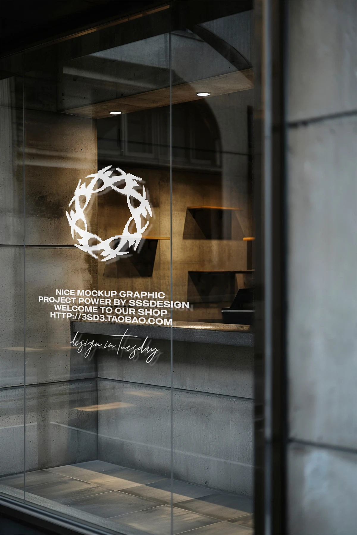 12 Cafe shop Window Storefront &mdash; preview 3