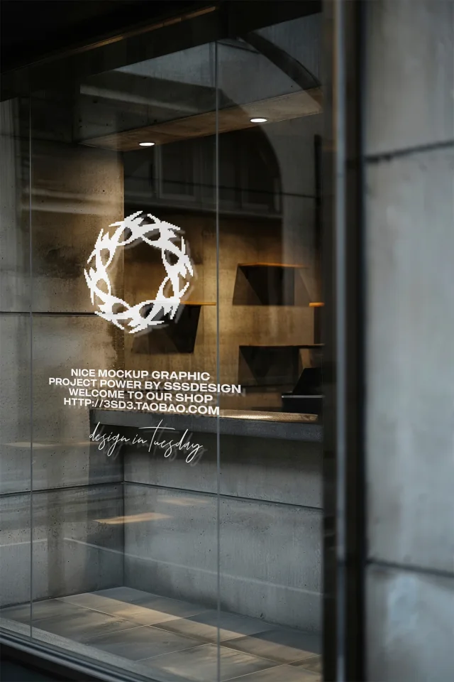 12 Cafe shop Window Storefront &mdash; preview 3