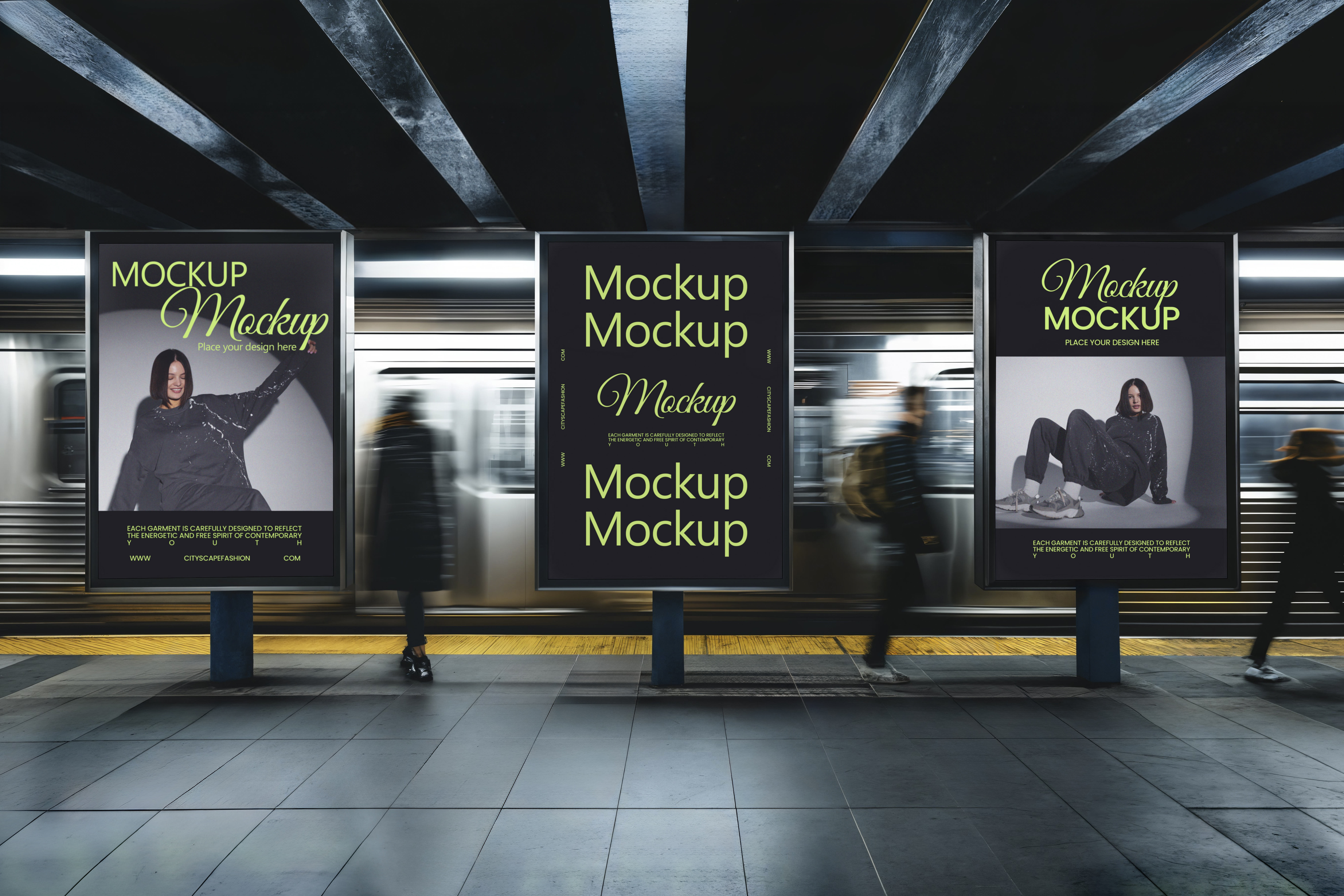 Subway brand advertising board light box promotion &mdash; preview 9