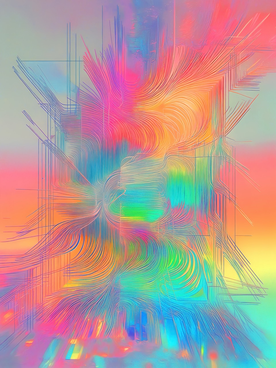12 abstract magical fluorescent background  JPG &mdash; preview 3
