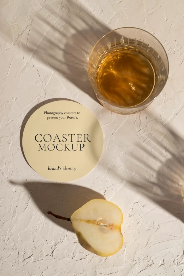 17 Drink Coaster Mockup &mdash; preview 8