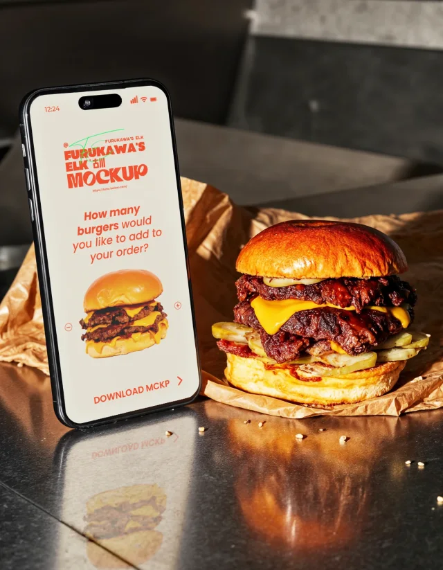 Fast food hamburger brand packaging Mockup &mdash; preview 6