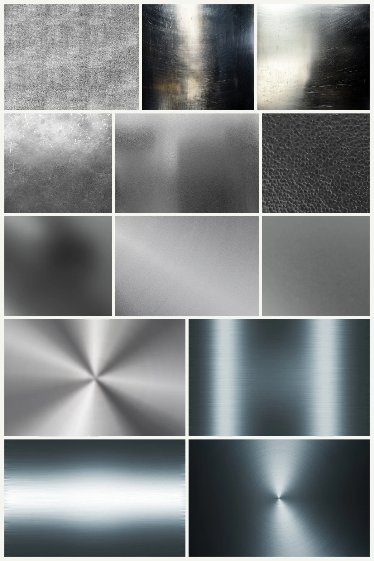 140 Metal Silver Texture Background &mdash; preview 9