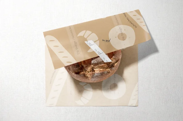 Bread coffee and catering packaging storefront signs preview 4