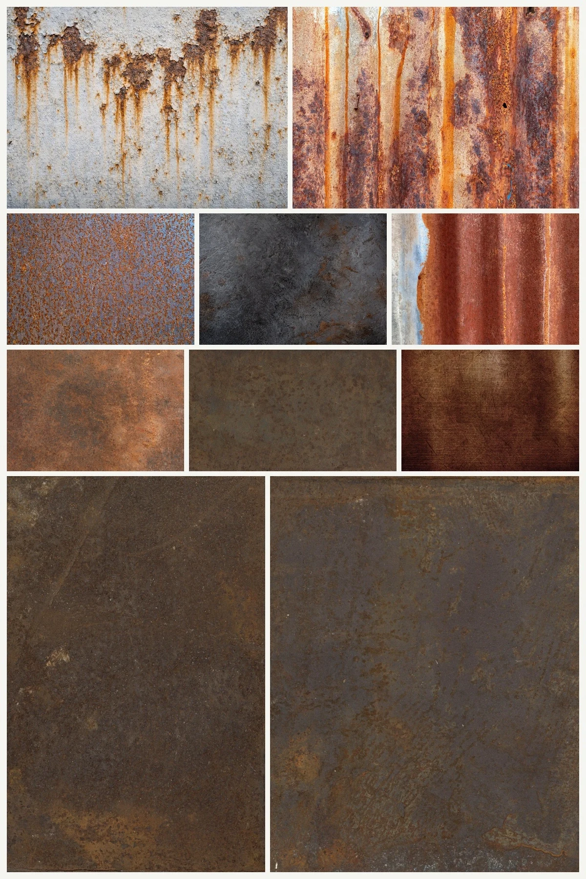 110 Rust metal texture background &mdash; preview 5