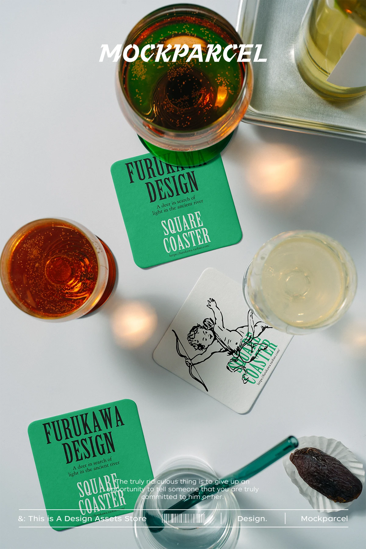 21 Minimalist & trendy restaurant brand display