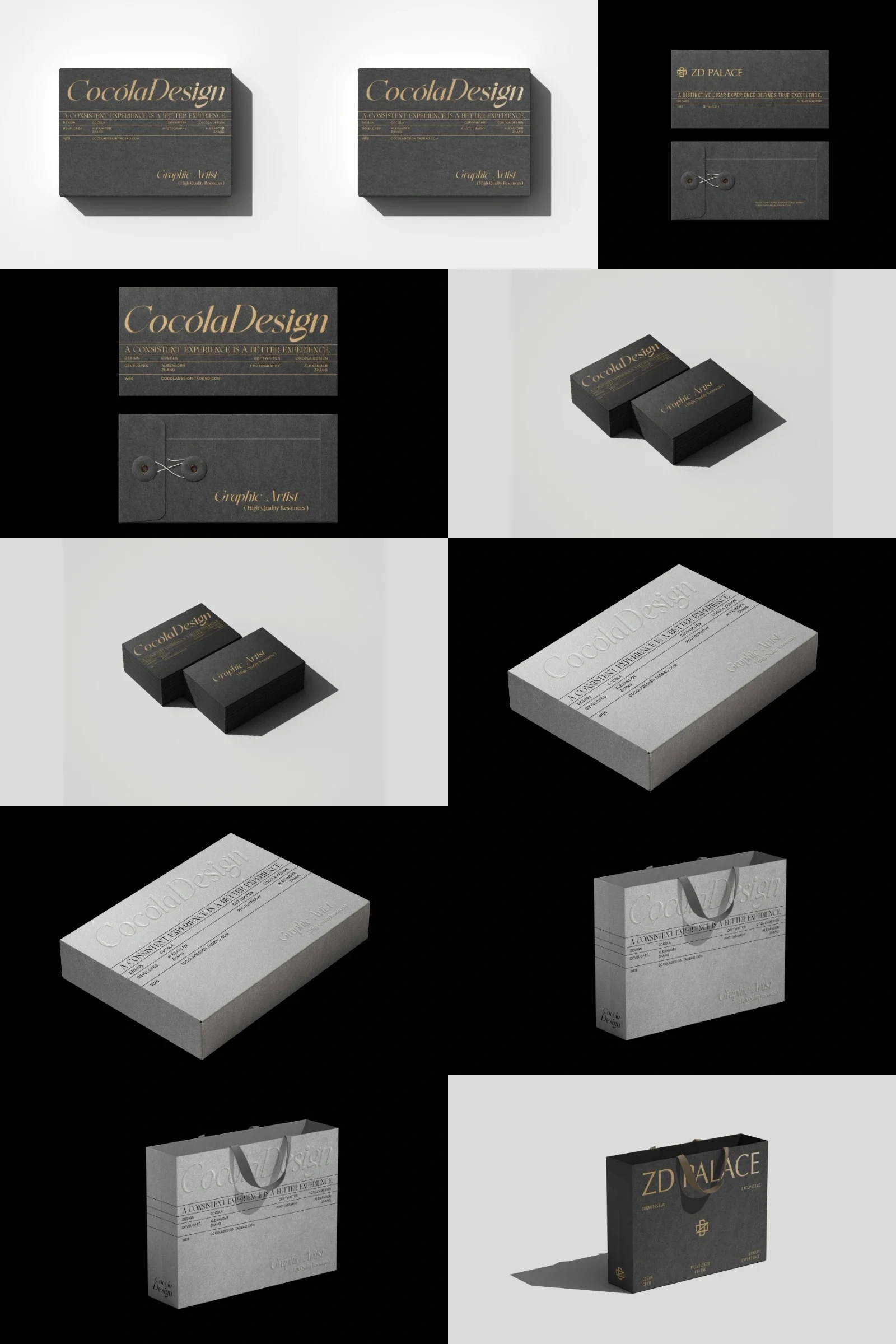 office VI packaging with gilding effect preview 04