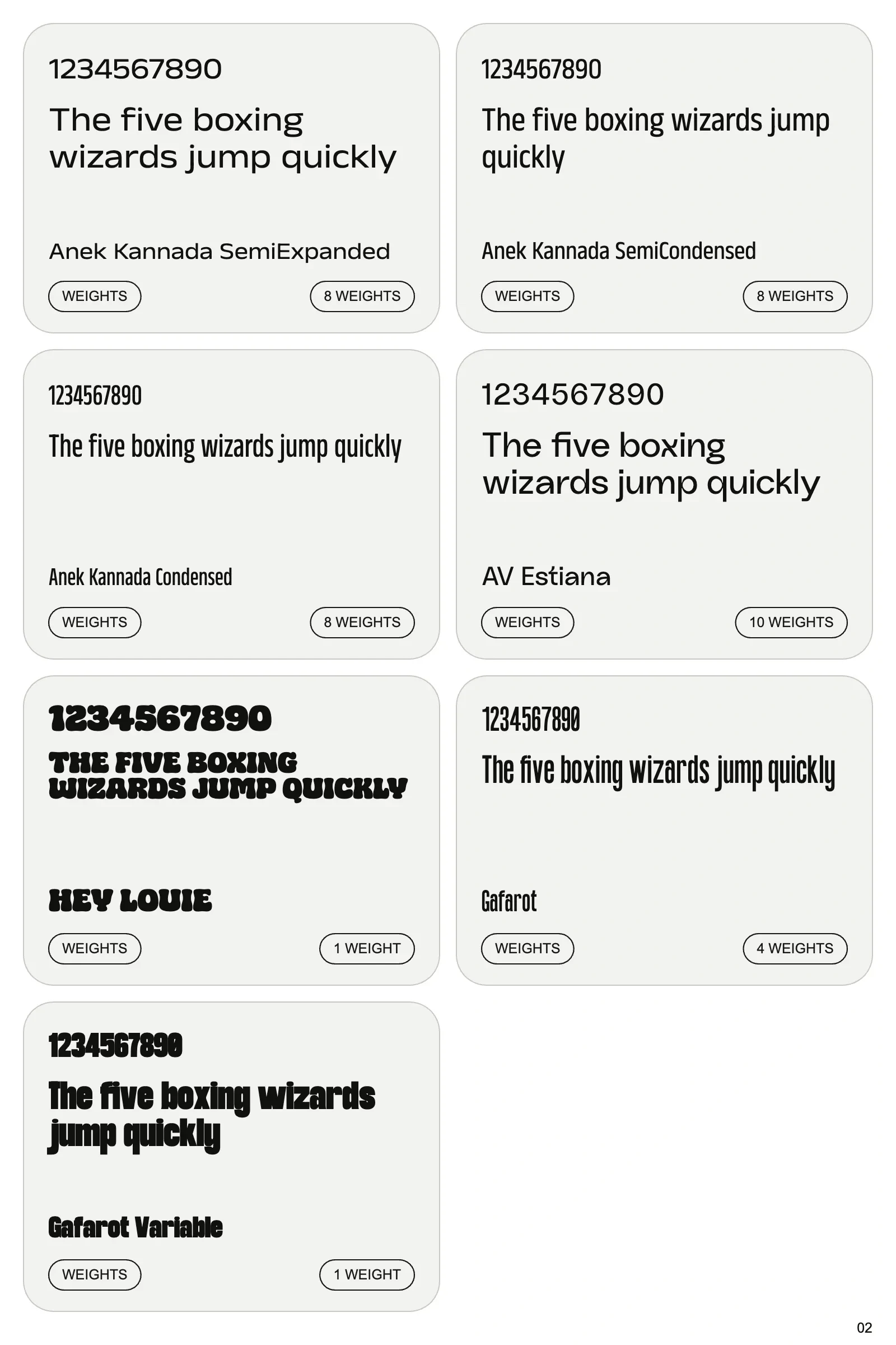 10 Creative fashionable & trendy fonts font preview 02
